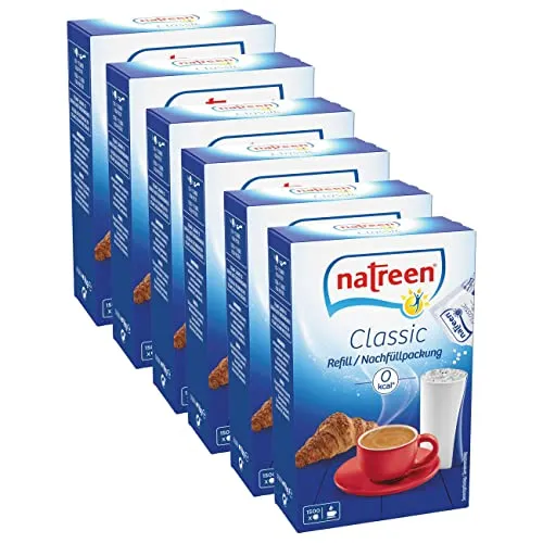 Produktbild NATREEN® Süßstoff Classic Feine Süße Refill 6 x 1500 Stück