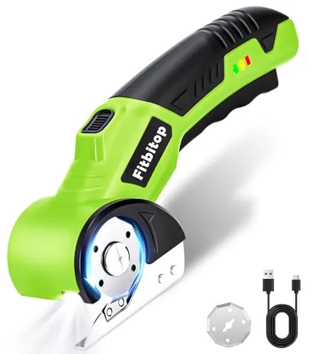 Kabelloser Kartonschneider mit selbstschärfender Klinge