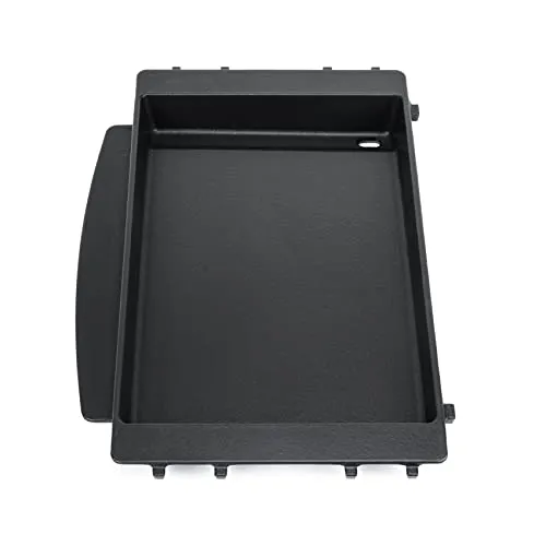 Onlyfire BBQ Gusseisen Plancha Grillplatte Grill Griddle für Weber Spirit 200/300 serie & Weber Spirit II ,7658, Gussplatte