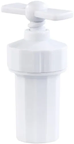 PEARL Knoblauch Schneider: Knoblauchpresse- & Aufbewahrung mit Dosier-Spindel (Knoblauchpresse zum drehen, Knoblauch Presse, Zerkleinerer)