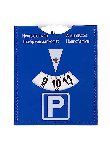 Benson Parkscheibe Parkuhr Auto PKW KFZ Englisch Deutsch Französisch Niederländisch