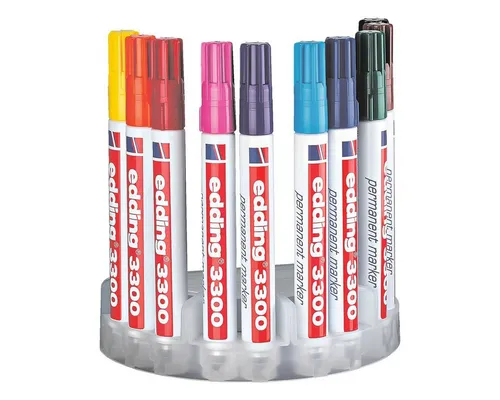 Markierstifte & Textmarker Grau von edding