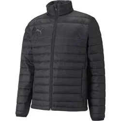 PUMA Men's teamLIGA Light Jacket - Leichte Poly-Jacke in Schwarz, XXL - Funktionsjacke mit normaler Passform, Stehkragen und Reißverschlusstaschen, ideal für sportliche Aktivitäten und kühle Tage.