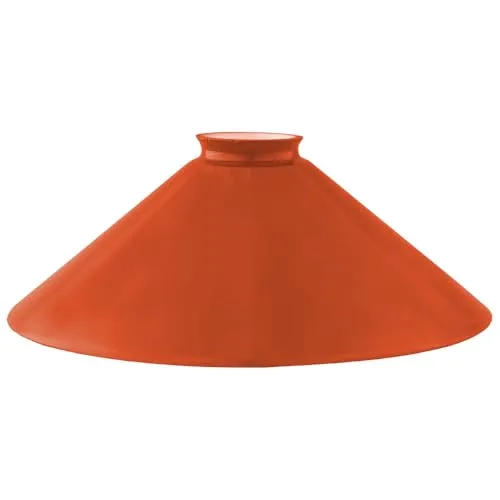 Home4Living Lampenschirm Schusterschirm Ø 250mm, Orange von H4L