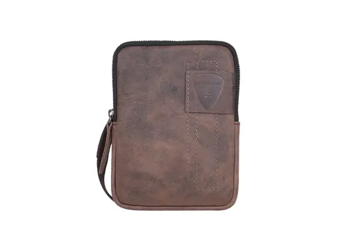 Strellson Umhängetasche Richmond Shoulderbag braun - Handtaschen aus hochwertigem Leder, stilvolles Design in braun, ideal für den täglichen Gebrauch und elegantes Auftreten.
