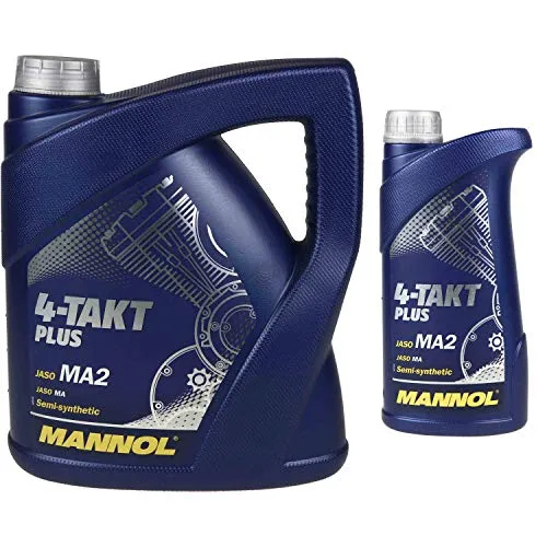 Liter Original MANNOL Motoröl 4-Takt Plus 10W-40 Motorradöl Bike Oil 5
