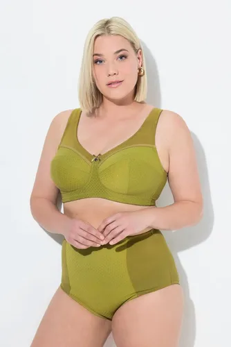 Ulla Popken Entlastungs-BH ohne Bügel - Bequemer Entlastungs-BH aus hochwertiger Jacquard-Qualität, ideal für den täglichen Komfort und perfekten Sitz ohne Druckstellen.