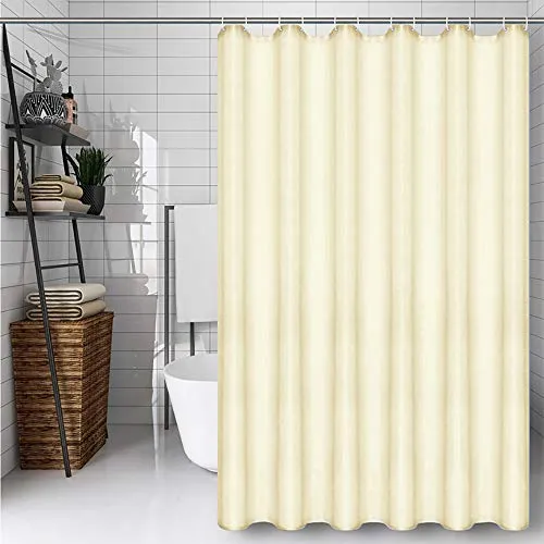 CXTAI Duschvorhang 180 x 200 cm in beige von CXTAI