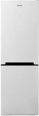 Amica KGCL387115W Kühl- und Gefrierkombination A++ - Kühlschrank mit 268 l Gesamtvolumen, 3 Glas-Abstellflächen, FrostControl im Gefrierteil und energiesparender A++ Effizienz für optimale Frische.
