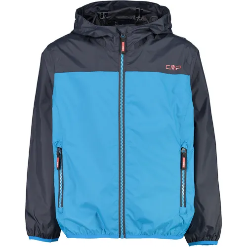 CMP Unisex Kinderjacke Rain Fix Hood - Funktionsjacke für Kinder, wetterfest und ideal für verschiedene Sportarten. Perfekt für aktive Abenteuer bei jedem Wetter!