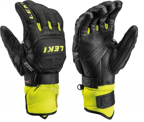 Leki Worldcup Race Flex S Skihandschuhe in gelb von LEKI