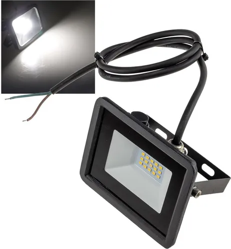ChiliTec 22001 LED-Fluter SlimLine 11W, 12-24V= IP65, 1012 Lumen, 4000K, neutralweiß