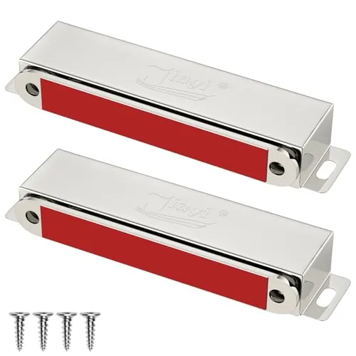 Magnetschnäpper Balkontür Tür Magnet Schranktür Jiayi 2 Stück Türmagnete für Möbel 40 Kg Magnete für Schranktüren Schrankmagnete Stark Möbelmagnet Magnet Türschließer Magnetverschluss Schrank