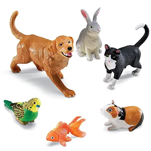 Learning Resources Große Haustiere Set mit 6 Tieren
