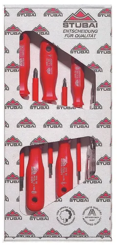 Stubai Schraubendrehersatz Schraubendreher Set Schraubenzieher 6-tlg Flach Kreuz