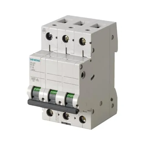 SIEMENS - Siemens 5SL63207 Leitungsschutzschalter 6kA C20 3P in 3TE 400V, MCB, Sicherungsautomat
