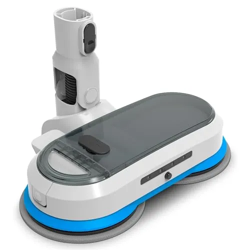 Medion® Saugroboter Zubehör-Set: Elektrischer Wischaufsatz für MD11609, MD11610, MD12049, MD12051 - Staubsaugerdüsen, 1-tlg. elektrischer Wischaufsatz für gründliche Reinigung und einfaches Wischen in einem Schritt.