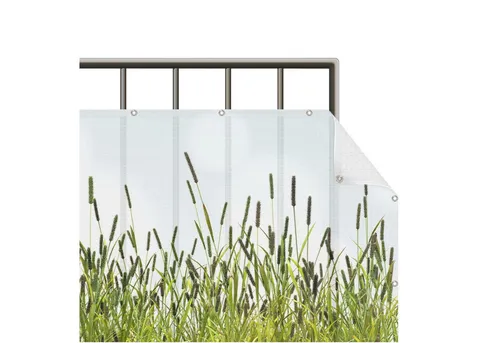 Bilderdepot24 Balkonsichtschutz Tropisch Natur - Stilvolle Balkonbespannung für mehr Privatsphäre - Gestalte deinen Außenbereich mit unserem attraktiven Balkonsichtschutz! Das hochwertige Meshgewebe ist reißfest und wetterbeständig, ideal für jeden Einsatz. Inklusive Kabelbinder zur einfachen Montage.