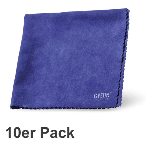 Gyeon Q²M 10Stk Suede - Wildledertuch 10x10cm Auftragetuch Applikator