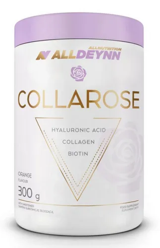 Allnutrition AllDeynn Collarose Orange - 300g - Diätergänzungsmittel mit frischem Orangengeschmack, ideal zur Unterstützung einer gesunden Ernährung und Gewichtsreduktion.