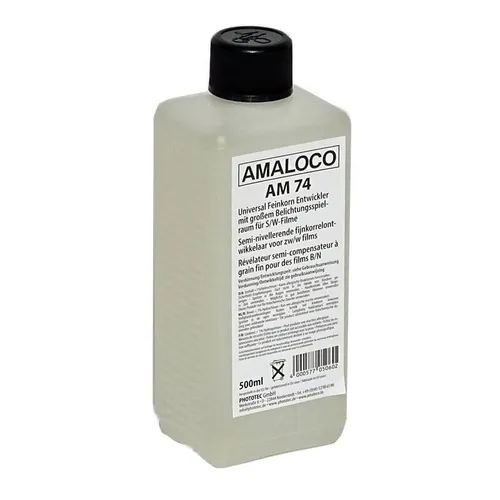 AMALOCO AM 74 Feinkorn Entwickler 500ml für S/W Filme von Amaloco