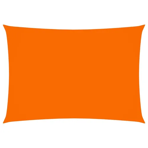 The Living Store Sonnensegel Oxford-Gewebe 2x4 m Orange