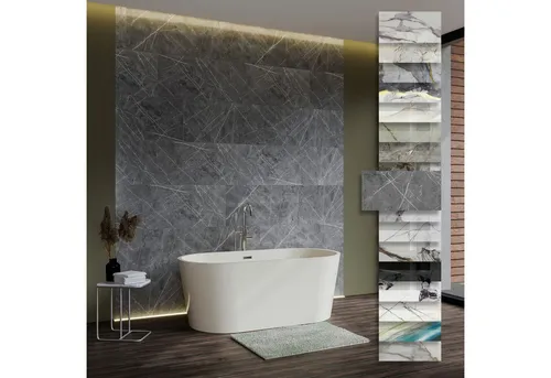 Wand- & Deckenfliesen Weiß von HEXIM