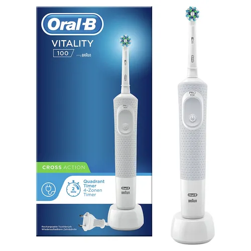 Oral-B Vitality Pro Elektrische Zahnbürste mit 3 Putzmodi & Timer