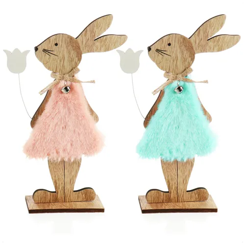 2x Deko Aufsteller für Ostern von COM-FOUR