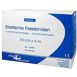 Elastische Fixierbinde 10cm x 4m lose 1X20 St
