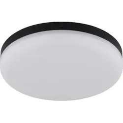 GLOBO 12387-18 LED Deckenleuchte, 4000K, 1430lm - Moderne Deckenleuchte mit elegantem Design, ideal für Wohn- und Büroräume. Kompakt (ø 220mm) und energieeffizient mit 800lm Lichtoutput. Inklusive langlebigem LED-Leuchtmittel.