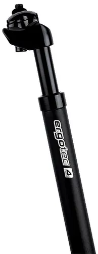 ergotec Federsattelstütze SP 4.0 27,2 - Komfort für dein Fahrrad - Sattelstützen für Fahrräder, bietet optimale Federung für mehr Fahrkomfort auf unebenen Strecken.