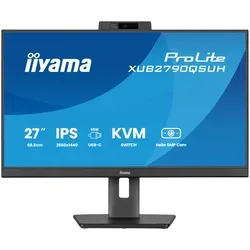 Iiyama XUB2790QSUH-B2 - WQHD Monitor mit 27 Zoll, IPS-Panel für brillante Farben und weite Betrachtungswinkel – ideal für kreative Profis und Gamer.