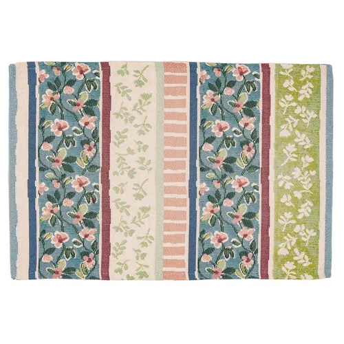 SANDER Lovely Stripe Gobelin-Tischset Platzdeckchen Deckchen Platzset 32x48 cm