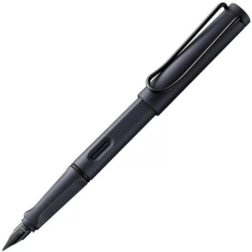 Lamy safari steel black Füller in schwarz von LAMY