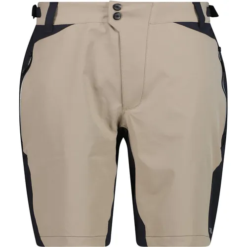 CMP - Free Bike Bermuda mit Innenslip - Radhose Gr 52 beige - Bequeme Radhose in Beige für warme Fahrradtouren. Größe 52, mit Stretch für optimale Bewegungsfreiheit. Ideal für Gravel- und Mountainbikes. Entdecken Sie weitere CMP-Angebote im Bergfreunde.de Online-Shop!