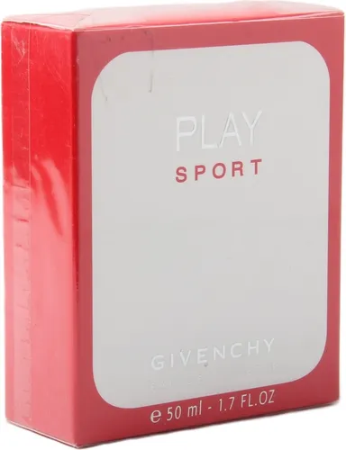 Givenchy Play Sport Eau de Toilette Spray 50 ml - Herrendüfte mit frischem, sportlichem Duft, ideal für aktive Männer – belebt mit Zitrusnoten von Grapefruit und Bergamot.