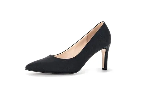 Gabor Damen Klassische Pumps - Elegante Stöckelschuhe für jeden Anlass - Damen-Pumps aus hochwertigem Rauleder mit 8 cm Stilettoabsatz, ideal für Büro und Abendveranstaltungen. Bequem und stilvoll dank High-Tech Innenmaterial.