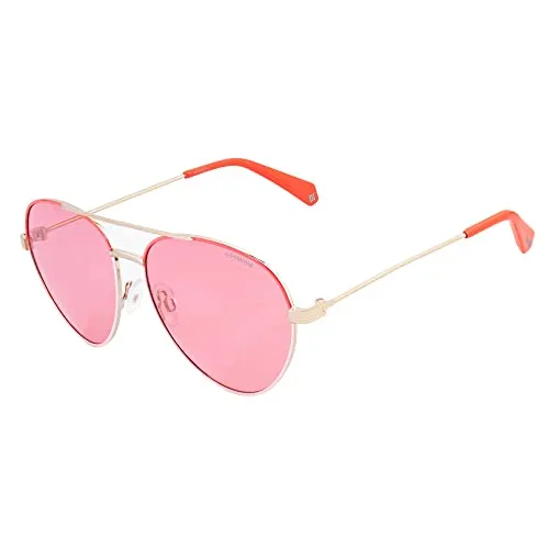 Polaroid Pld 6055/s 35J/0F PINK Sunglasses Women's Steel, Standard, 59