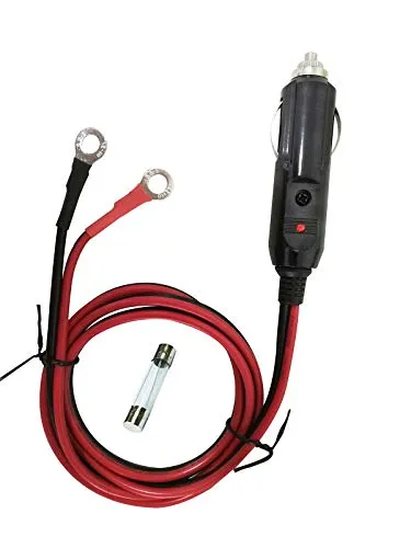 Dongge KFZ Zigarettenanzünder Stecker Verlängerungskabel 1m