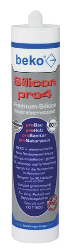 beko Silicon pro4 310 ml Premium Silikon in verschiedenen Farben Naturstein Bau