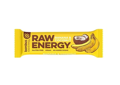 RAW ENERGY Riegel Banane-Kokosnuss NON-GLU. 50 g