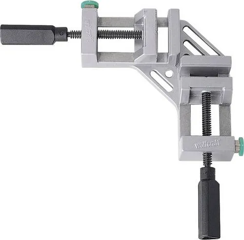 wolfcraft Spannmobil - Eckenspanner I 3415000, vielseitige Spannvorrichtung für präzise 90°-Eckverbindungen und 45°-Gehrungsschnitte