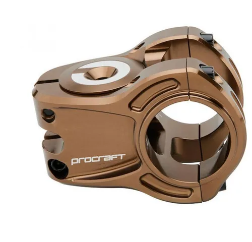 Procraft Fahrradlenker Vorbau Trail Ultimate CNC 35 mm Braun - Hochwertiger Procraft Vorbau Trail Ultimate CNC 35 mm in Braun für präzise Lenkung und Stabilität. Ideal für anspruchsvolle Mountainbiker, die Qualität und modernes Design schätzen.