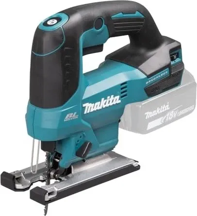 Makita DJV184ZJ Akku-Pendelhubstichsäge - Sägen, kabellos und leistungsstark mit 18V Akku, ideal für präzise Schnitte in Holz und andere Materialien.
