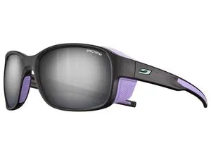 JULBO Women's Monterosa 2 Reactiv 2-4 - Hochgebirgsbrille cyanblau-violett - Sportbrillen für Outdoor-Aktivitäten mit selbsttönenden Reactiv 2-4 Gläsern, die sich optimal an wechselnde Lichtverhältnisse anpassen und 100% UV-Schutz bieten.