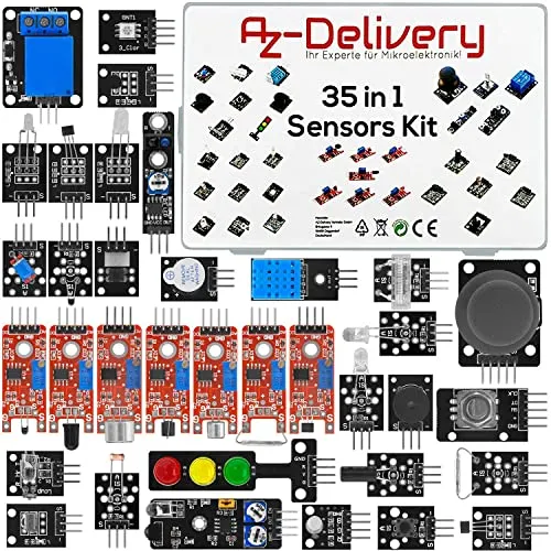 35 in 1 Education Starter Kit für Raspberry Pi und Arduino von AZ-Delivery