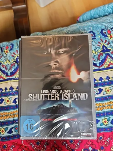 Shutter Island - DVD von Martin Scorsese - Psycho Mystery Thriller mit Ben Kingsley und Leonardo DiCaprio, packende Spannung und fesselnde Story, ideal für Thriller-Fans.