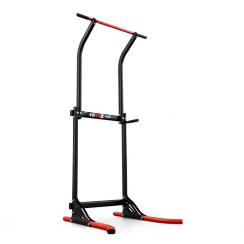 K-Sport Power Tower Fitnessgerät | Multifunktionale Klimmzugstange für Zuhause - Vielseitiger Power Tower für effektives Krafttraining zu Hause. Maximale Belastung bis 150 kg, platzsparend und pulverbeschichtet für den Außenbereich. Ideal für Pull-Ups, Dips und Leg Raises.