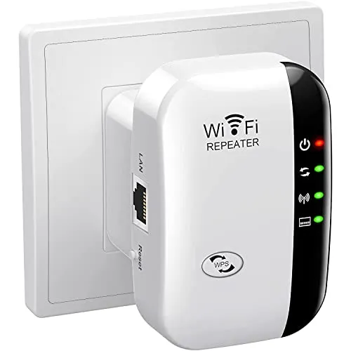 WLAN-Extender mit großer Reichweite und Ethernet-Anschluss